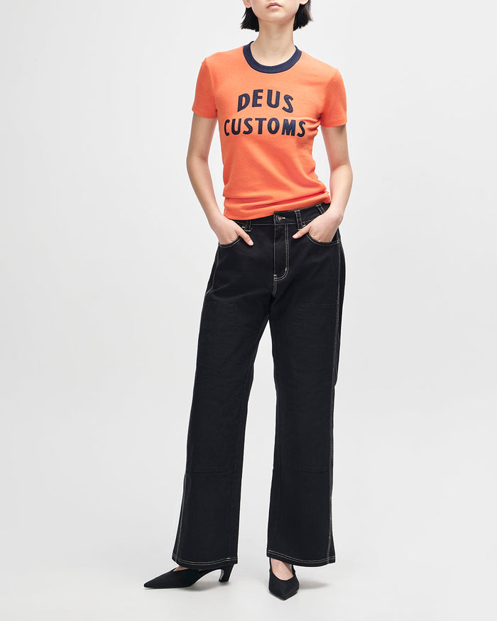 HeLeNe Tee - Flame Orange, view 5