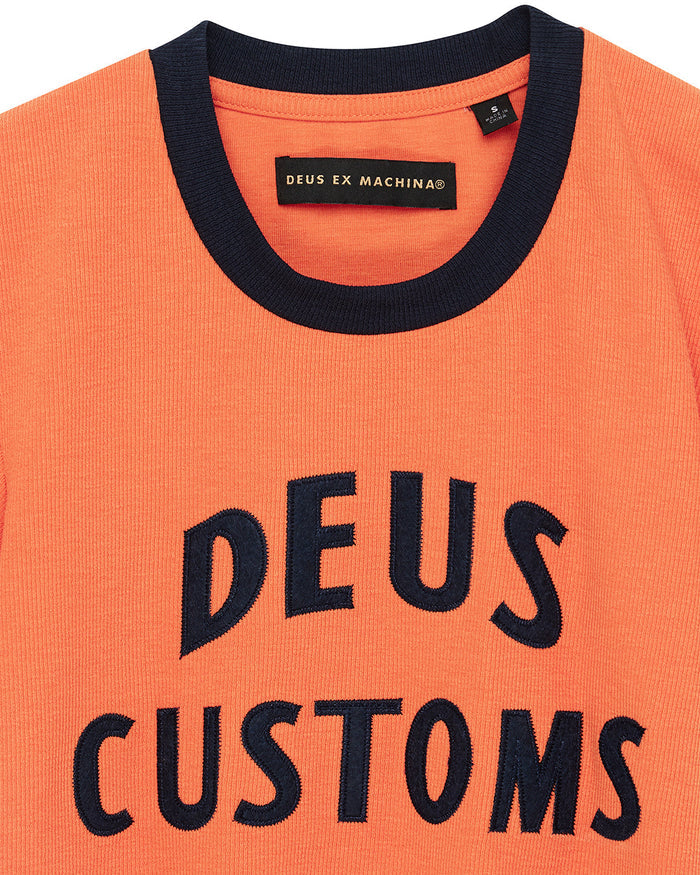 HeLeNe Tee - Flame Orange, view 8
