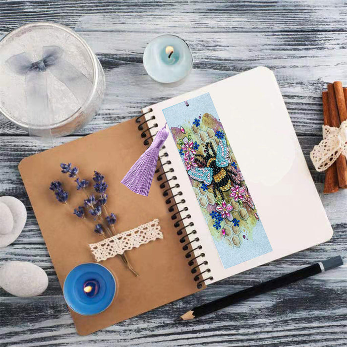 Honey Bee Painting Bookmark