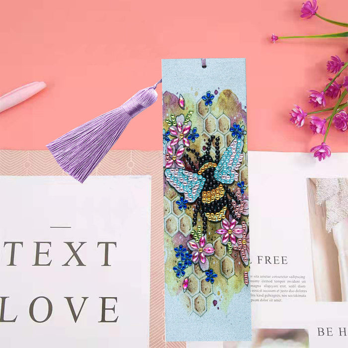 Honey Bee Painting Bookmark