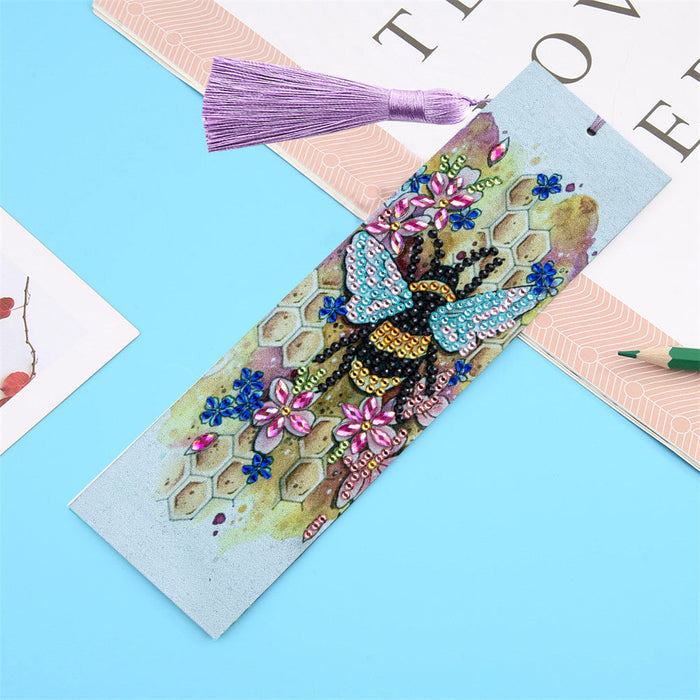 Honey Bee Painting Bookmark
