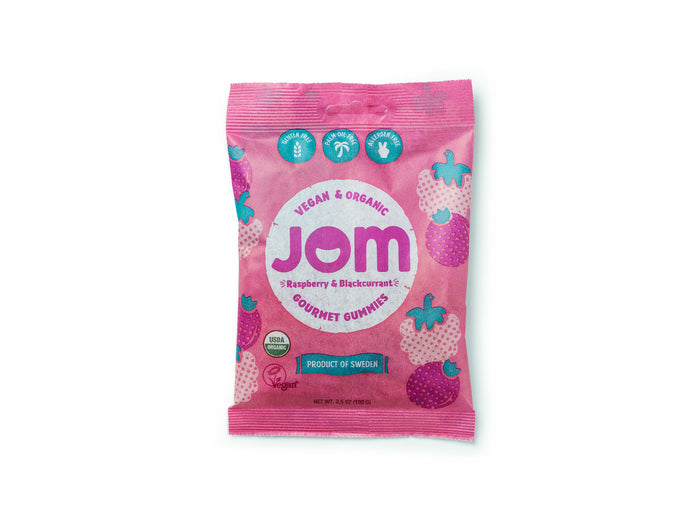 JOM Raspberry & Blackcurrant Gummies