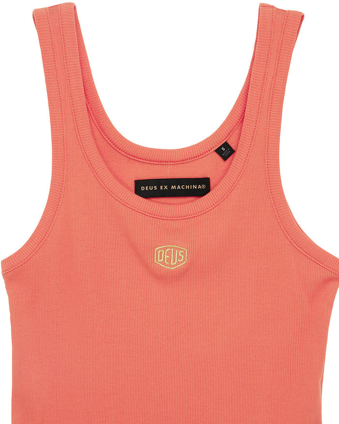 June Shield Tank - Flame Orange, view 7