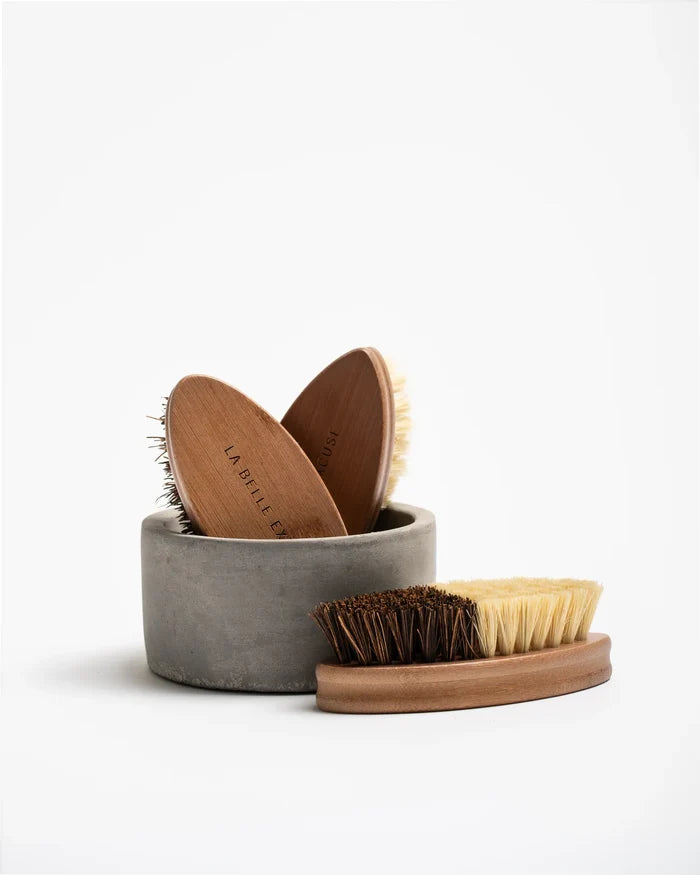 La Belle Excuse Brosse à légumes en bois