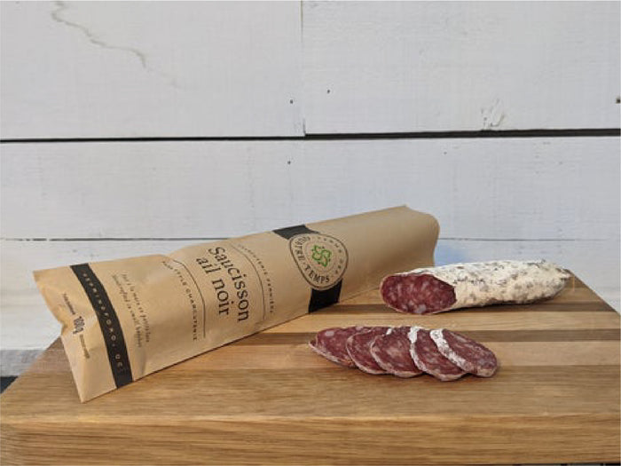 La Ferme des Quatre-Temps Saucisson ail noir