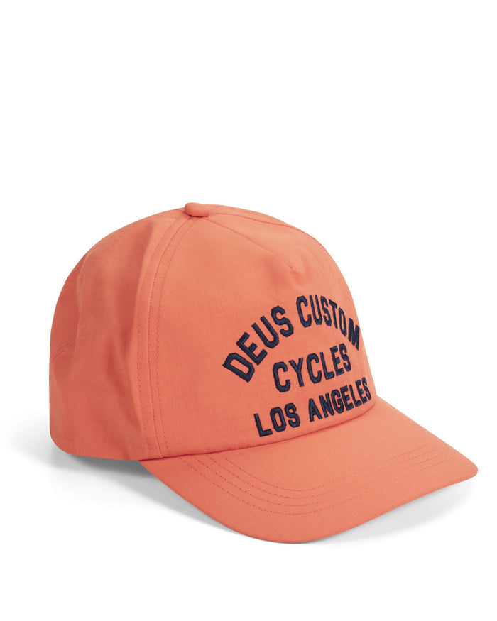 LA Ripstop Cap - Flame Orange, view 3|Flatlay
