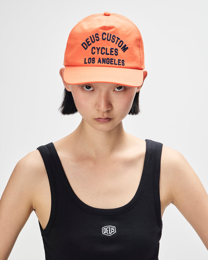 LA Ripstop Cap - Flame Orange, view 5