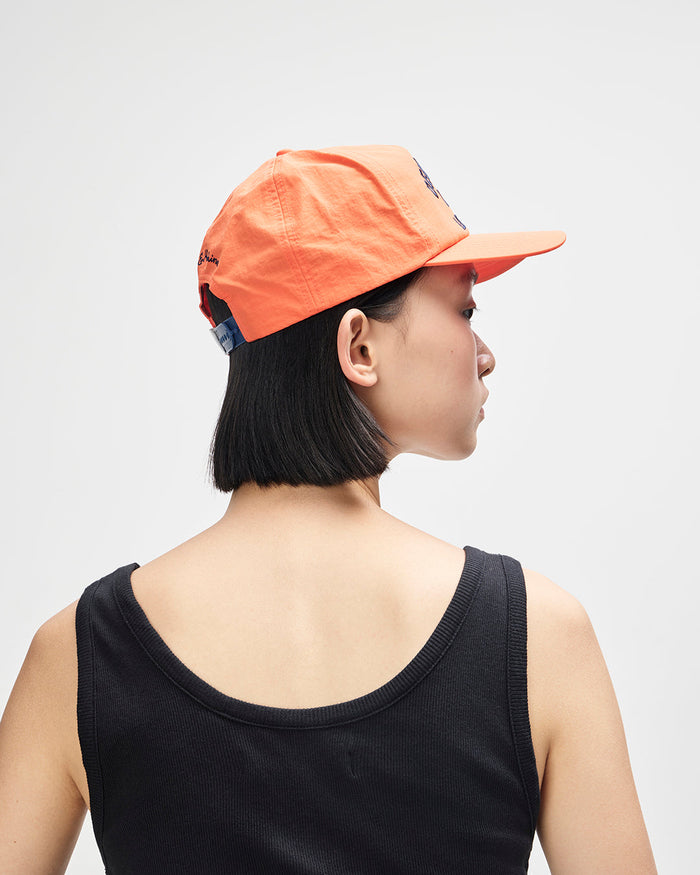 LA Ripstop Cap - Flame Orange, view 6