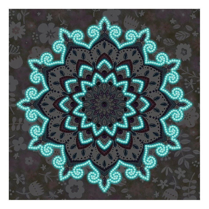 Mandala Glow In The Dark Artistic Diamond Art