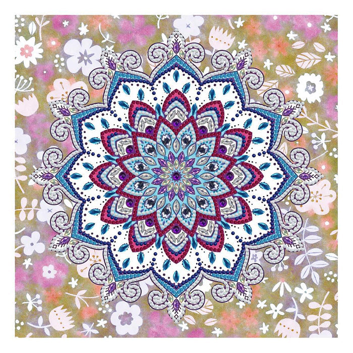 Mandala Glow In The Dark Artistic Diamond Art