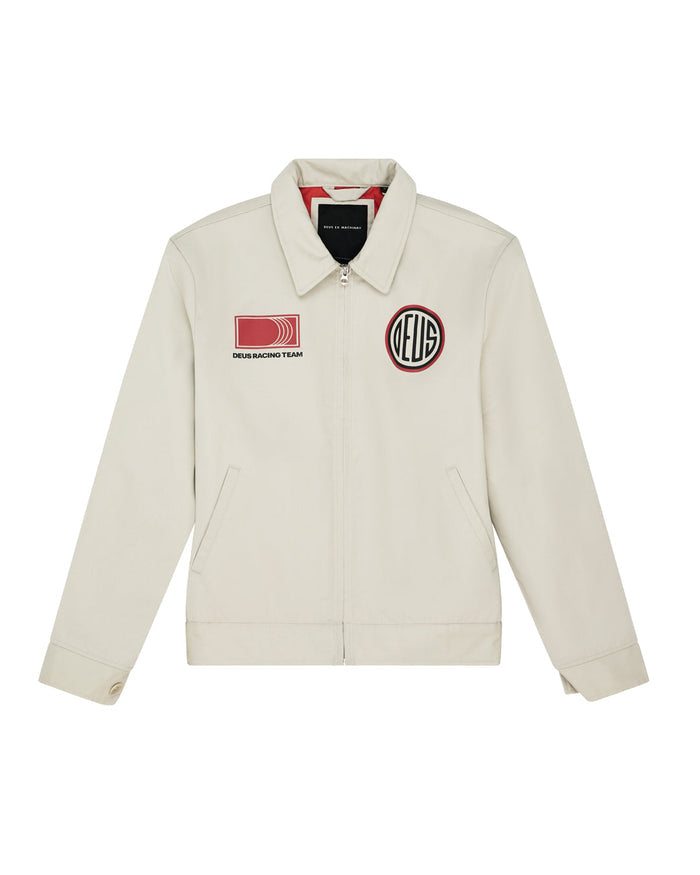 Marnus Team Jacket - Dirty White, view 3|Flatlay