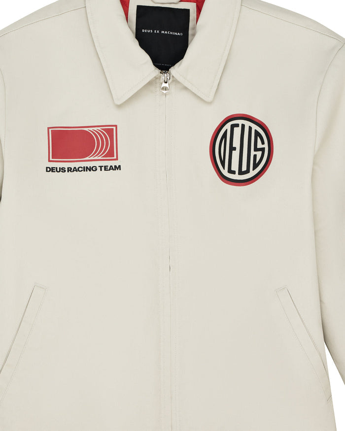 Marnus Team Jacket - Dirty White, view 8