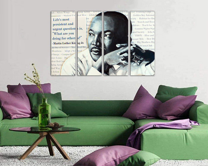 Martin Luther King print on canvas Quote gift office décor ready to hang