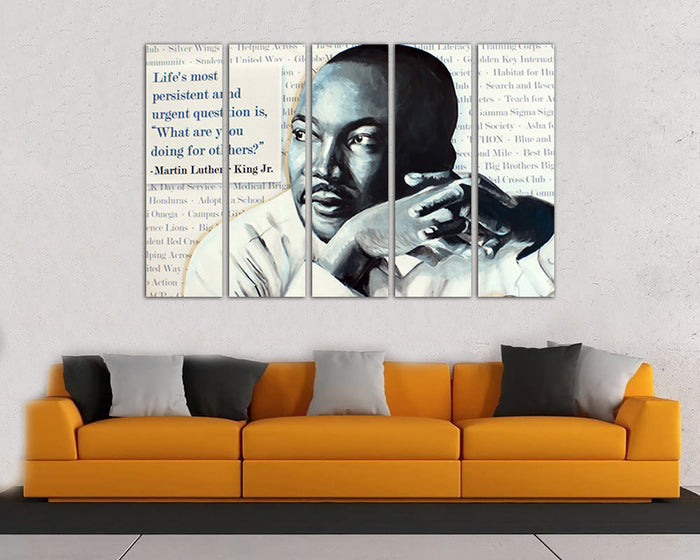 Martin Luther King print on canvas Quote gift office décor ready to hang