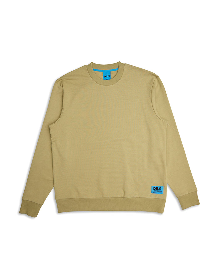 Maxed Out Crew - Sage Green, view 4|Flatlay