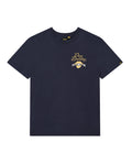 Meander Tee - Navy, view 1|Flatlay