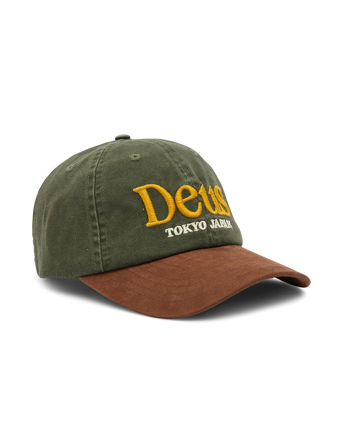 Metro Dad Cap - Green, view 1|Flatlay