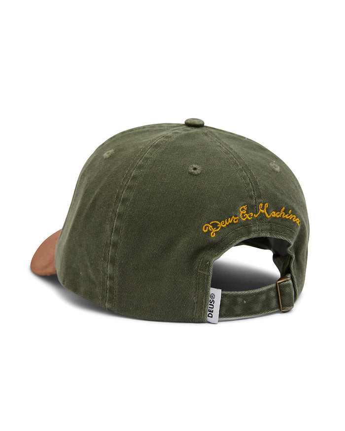 Metro Dad Cap - Green, view 2|Flatlay