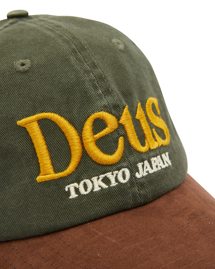 Metro Dad Cap - Green, view 3|Flatlay