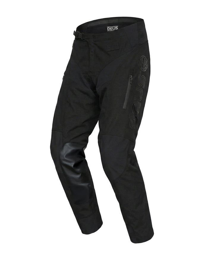 Moto Off Road Pant - Black, view 3|Flatlay