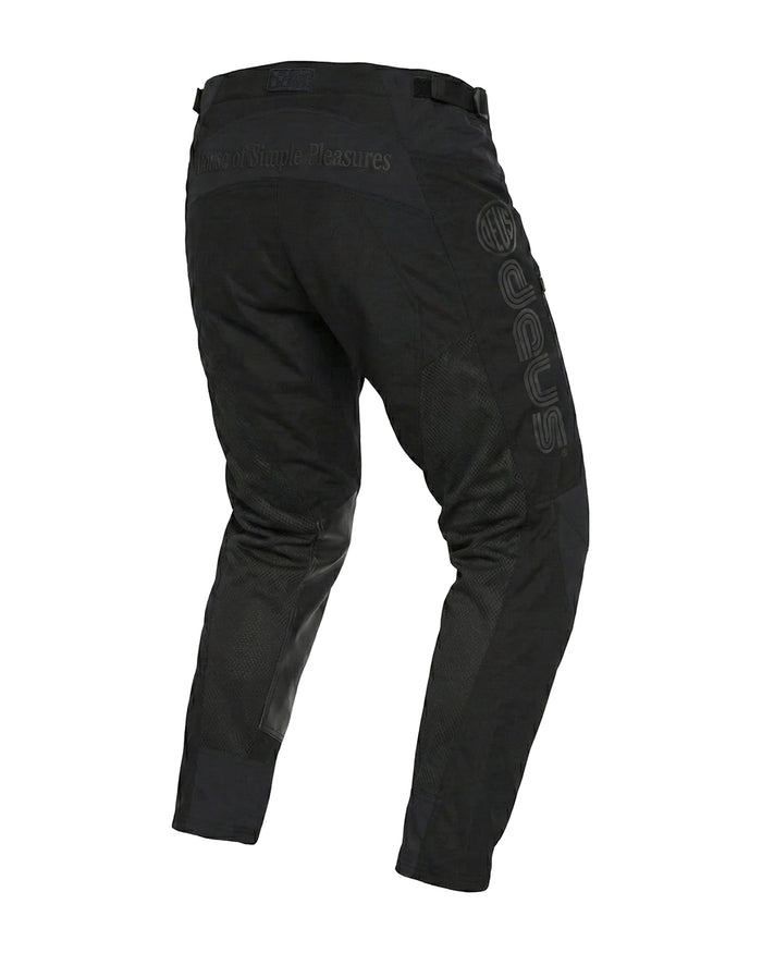 Moto Off Road Pant - Black, view 4|Flatlay