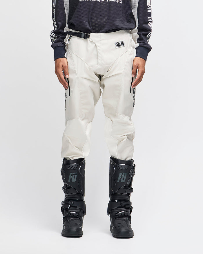 Moto Off Road Pant - Dirty White, view 1|Model