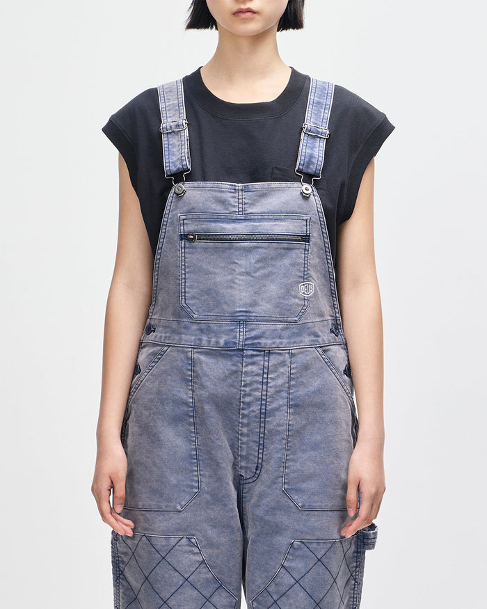 Mouton Overalls - Windward Blue, view 1|Model