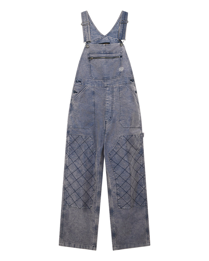 Mouton Overalls - Windward Blue, view 3|Flatlay