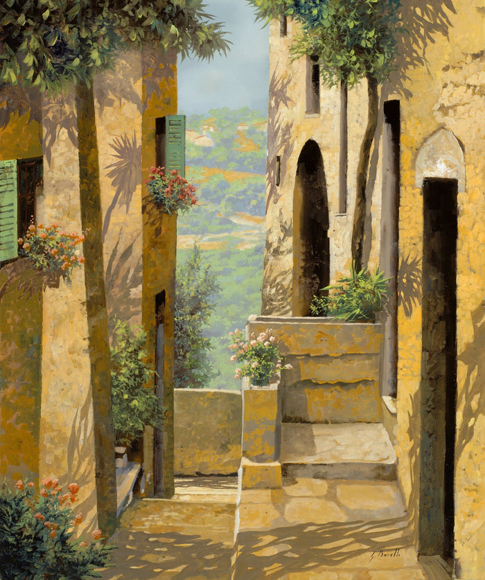 Narrow Street In St Paul de Vence
