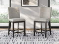 Neymorton Upholstered Barstool (2/CN)