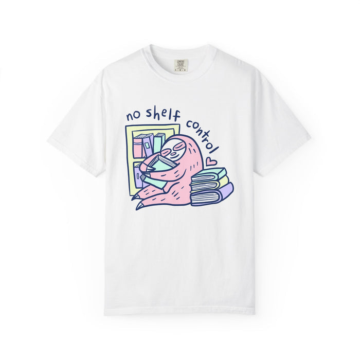 No Shelf Control - Unisex Sloth T-shirt