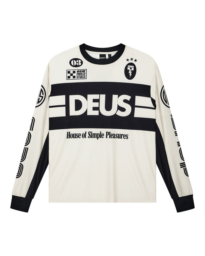 Off Road MX Jersey - Dirty White, view 1|Model