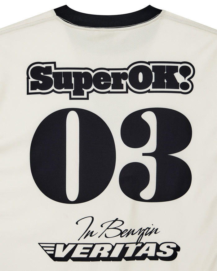 Off Road MX Jersey - Dirty White, view 3|Model