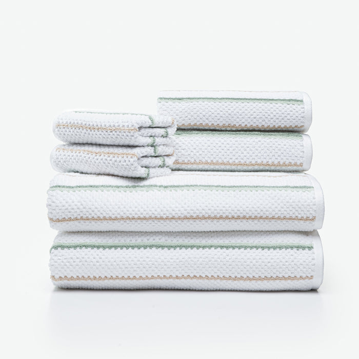 Palmer Zero Twist 6-piece Bath Towel Set