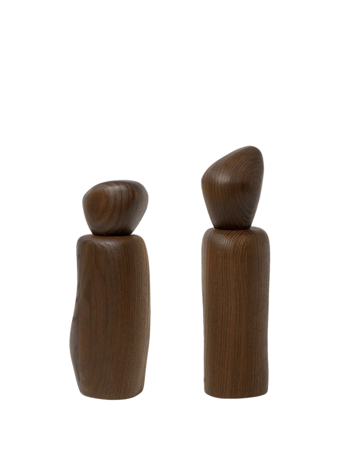 Pebble & Cairn Grinder Gift Set - Dark Brown