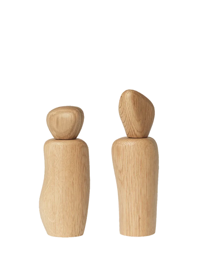 Pebble & Cairn Grinder Gift Set - Oak