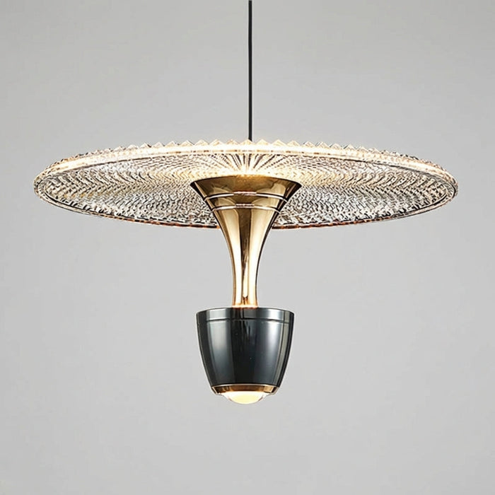 Lampa wisząca o nowoczesnym minimalistycznym designie, idealna do salonu, z równomiernym oświetlen 0