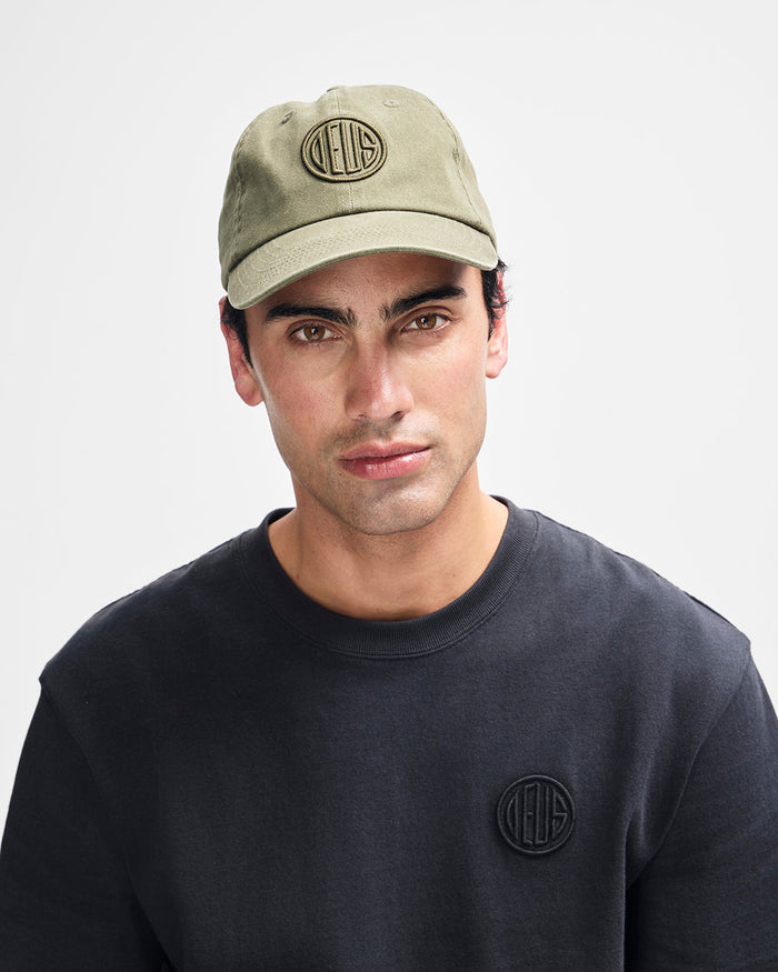 Pill Logo Dad Cap - Pine Green, view 5