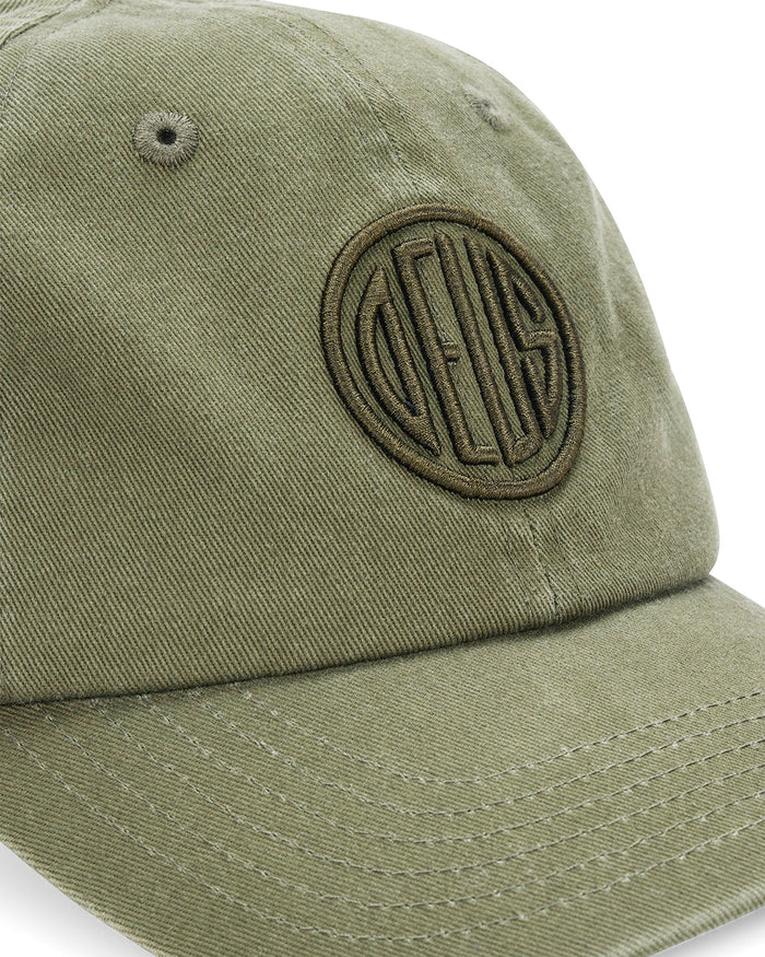 Pill Logo Dad Cap - Pine Green, view 7