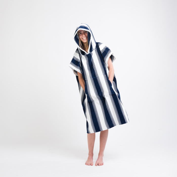Porto Stripe Poncho
