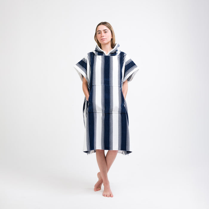 Porto Stripe Poncho