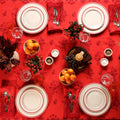 Portugal Linen Paisley Holiday Tablecloth Limited Edition