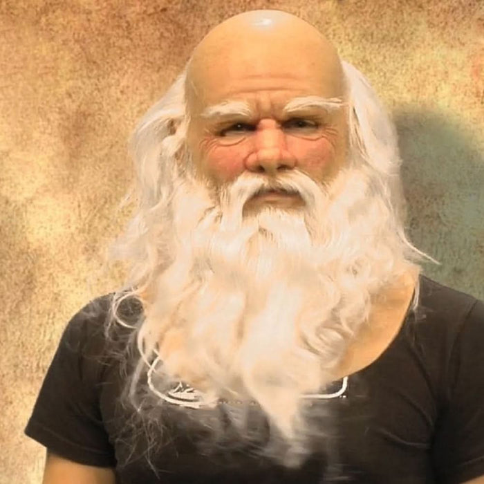 Grandfather with a white beard