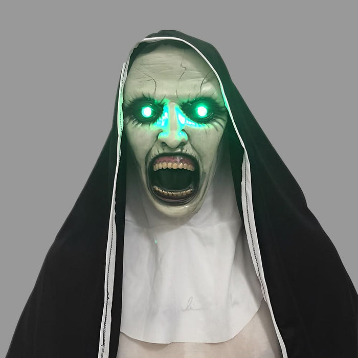Nun with green eyes