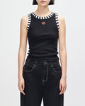 Rally Shield Tank - Black, view 1|Model