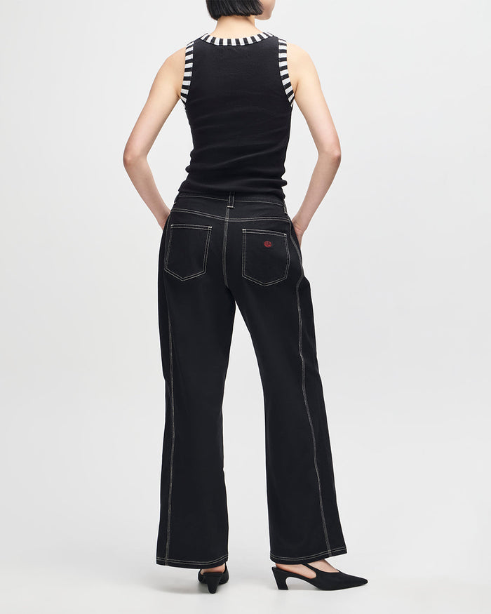 Rally Shield Tank - Black, view 6