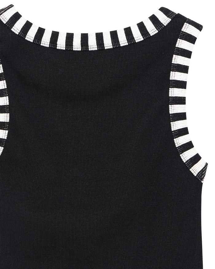 Rally Shield Tank - Black, view 8