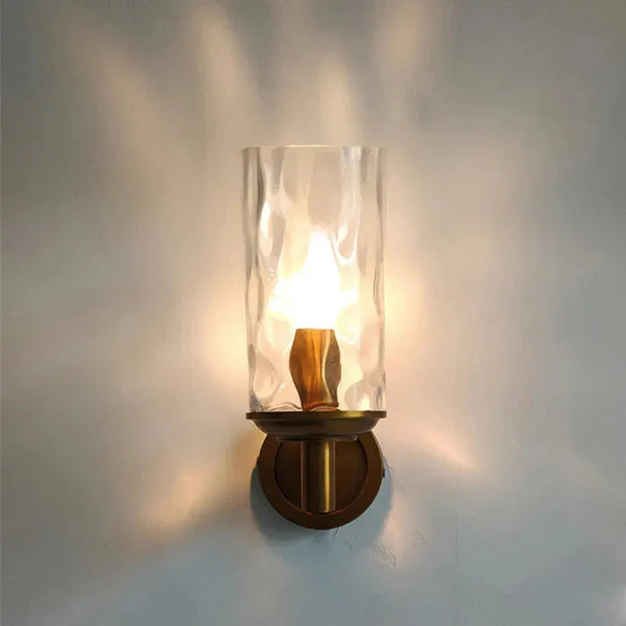 Kinkiet Ścienny Retro Czarny z Szklanym Kloszem – Elegancka Lampa do Wnętrz, Idealna do Salonu i Sypialni 6