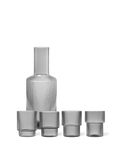 Ripple Glasses - Set of 4 & Carafe Gift Set - Smoked Grey