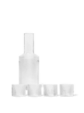 Ripple Low Glasses - Set of 4 & Carafe Gift Set - Clear